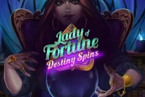 Lady of Fortune Destiny Spins logo