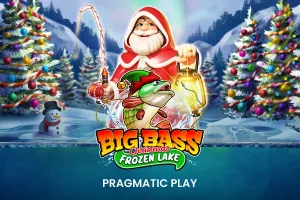 Big Bass Christmas - Frozen Lake logo