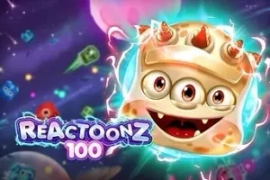 Reactoonz 100 logo
